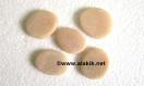 Cream moonstone palmstones